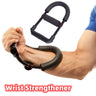 Xalvique Grip Power Wrist Forearm Hand Grip Arm Trainer Adjustable Forearm Hand Wrist Exercises Force Trainer Power Strengthener Grip Fitness